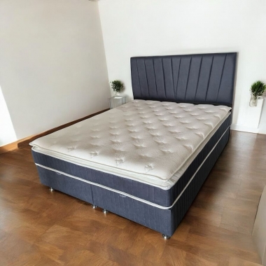 Pat tapitat G-L 160X200 cu...